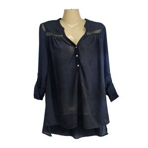 Anthropologie Sunday in Brooklyn Oversized Blouse Long Sleeve Women's Size M